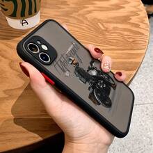 1 Phone Case Made Of Soft-Touch TPU+PC Material, With Precise Cutouts For Camera Protection, A Matte Edge, And A Skin-Like Texture. Compatible With Multiple Models: 11/12/13/14/15/16/17/Pro/Pro Max/Mini, Galaxy Series, And More. Features: Shockproof, Drop-Proof, Fingerprint-Resistant, And Full Camera Lens Protection. MXFGK1343 - FGK-bK-mXFGK1343 - View 5