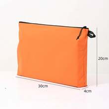 1pcs Waterproof Storage Bag For Tool Foldable Outdoor Travel Wash Bag Portable ID Bag File Bag Women Large Capacity Cosmetic Bag - Green 30x4x20cm - View 20