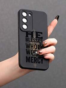 Christian Faith Cross & Sunburst Pattern Liquid Silicone Mobile Phone Case Full-Body Protection Shockproof Anti-Fall TPU Soft Rubber Case Compatible With IPhone 13 15 16 17pro 17 14 17 17pro Max &Compatible With Samsung Galaxy/A54 A14 A15 S23 S24 S24ultra S25 A07 A17 S26 A57 - Multicolor - View 2