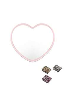 Luxury Sparkling Diamond Portable Double-Sided Folding Lipstick Mirror - The Perfect Choice To Repair Makeup Anytime, Anywhere, Sparkling Diamond Portable Folding Makeup Mirror - Double-Sided Square Design, Suitable For Handbag, Portable Folding Mirror Inlaid With Sparkling Diamonds, High-Definition Double-Sided Pocket Mirror, Available In Various Diamond Color Styles, Affordable, Cosmetics, Makeup Tools, Affordable Products, Gifts, Women's Gifts, Birthday Gifts - Multicolor - View 12