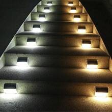 1pc LED Solar Outdoor Stair Light, Wall Light, Suitable For Outdoor Garden Fence Wall Stair - 888 - 查看 9