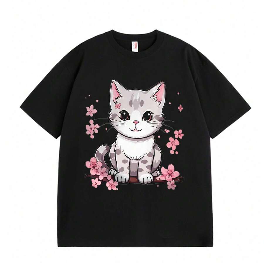 Women T-Shirts - Black 2599 - View 1