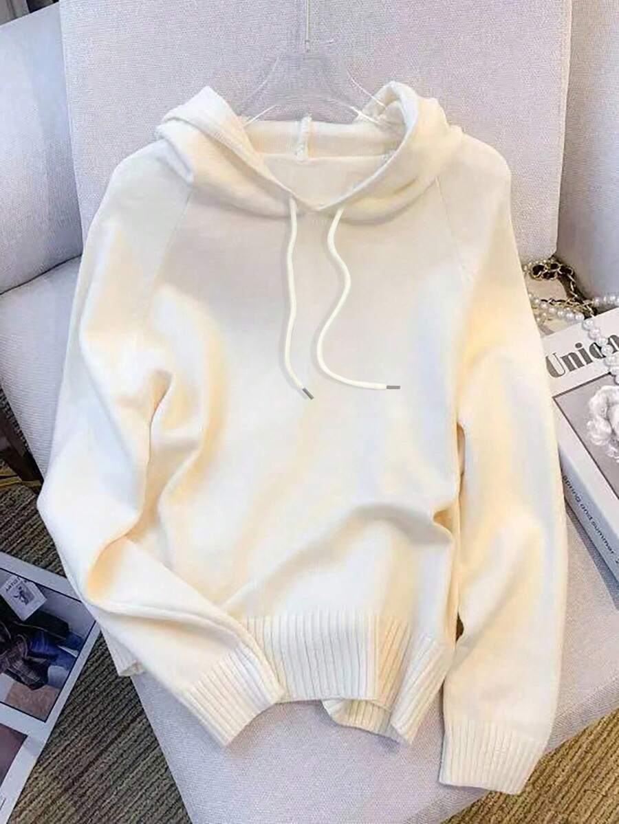 Suéter con capucha de manga larga con estampado de leopardo, nueva llegada de primavera/verano, talla vendido para mujeres - Albaricoque 2 - Ver 1