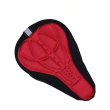 1pc 3D Fixed Gear Bicycle Seat Cover, Cycling Gear Accessory For Mountain Bike Saddle - Multicolor - View 6