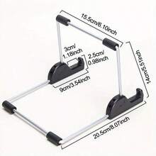 Soporte plegable multifuncional para tablet - Adecuado para varios dispositivos, soporte ligero para portátil, funcionamiento suave, diseño cómodo, perfecto para días de relajación - Disponible en una variedad de colores brillantes - 1 unidad - Ver 2