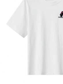 CAMEL CROWN Kaos Outdoor untuk Hiking Musim Panas, Cepat Kering, Lengan Pendek, Longgar, Cocok untuk Pasangan, Olahraga, Lengan Setengah, Cepat Kering, Tahan Tiga Cuaca. - Putih Tak Berujung - View 4