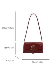 A Fashionable And High-Quality Daily Use Crossbody Bag, Multi-Functional And Practical. 2026 New Fashion Women's Bag. - Red - View 4