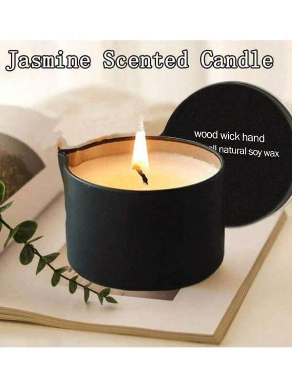 Iron Box Massage Essential Oil Candle, Fragrant Candle, Geothermal Coconut Moisturizing Oil Candle, Suitable For Bedroom And Bathroom, Long-Lasting Fragrance, Infused With Essential Oil Aroma, Perfect Gift For Friends And Family, Aromatherapy Candle In Iron Can Packaging, Suitable For Travel, Birthday, Valentine's Day Or Mother's Day, Aromatherapy Gift Set/2oz