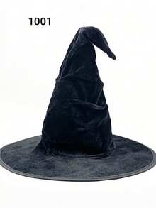 1 pièce - Chapeau de fête et accessoire de tête, chapeau de jazz, haut-de-forme, chapeau de bal, accessoire de costume de carnaval, chapeau de pirate, chapeau de roi, chapeau de fête vintage, chapeau de gentleman pour homme, chapeau surdimensionné, haut-de-forme noir Halloween - Multicolore - Voir 8