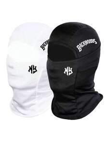 1/2pcs Printed Balaclava Face Mask, Suitable For Cycling, Skiing, Motorcycling, Hiking And Other Outdoor Activities,Festival,Travel - Style P - View 14