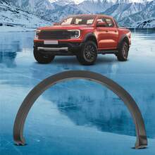 Left Rear Fender Flare, Black Injection Molded Plastic Direct Replacement Part OE#BSP8714MBKL Fits 2019-2023  Ranger XL XLT Lariat Excluding Tremor Off-Road Package - Modern - View 5