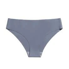 Women's Ice Silk Seamless Panties, Invisible Underwire, Breathable, Multicolored, European-American - Champagne - View 1