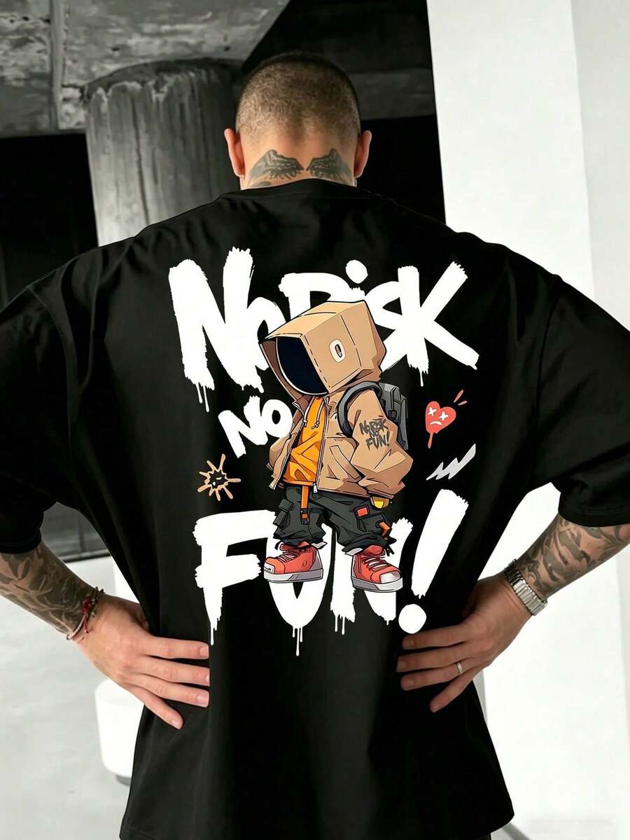 Camisetas de hombre - Negro-1 - Ver 1