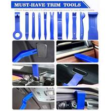 2026NEW19Pcs Trim Removal Tool, Car Panel Dashboard Door Audio Trim Removal Tool Kit, Auto Clip Pliers Fastener Remover Set, Plastic Pry Tool, Automotive Upholstery Removal Kit - Blue - View 3