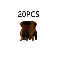 20/1pc Mixed Color Mini Hair Clips, Suitable For Women's Hairstyle Styling And Hair Decoration, Strong Grip, Can Be Used To Fix Bangs, Suitable For Daily Wear, Essential Hair Accessories For Girls Back To School - / - View 12