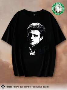 Men T-Shirts - Black - View 1
