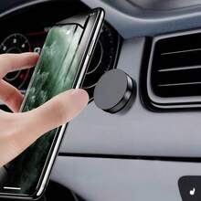 1pc Universal Magnetic Car Phone Holder Sticker - Multicolor - View 4