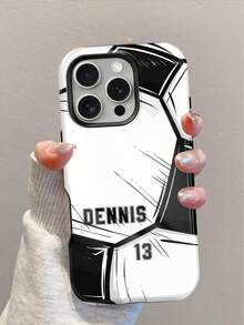 DIY Custom Phone Case, Double-Layer Glossy Protective Case, Customizable With Photos And Names, Compatible With IPhone 11/12/13/14/15/16/17 Pro Max, Suitable As A Gift For Friends - Multicolor - View 5