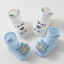6 Pairs Newborn Baby Socks 0-1 Years Old, High Elasticity Non-Tight, Breathable Thin Summer Style, Toddler Home Learning To Walk Crawling Socks - Multicolor - View 10