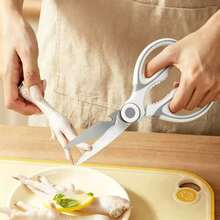 Eastern Sharp Blade, Chinese Skilled Scissors - White - View 2