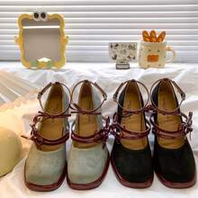 Women Flats - Green - View 7