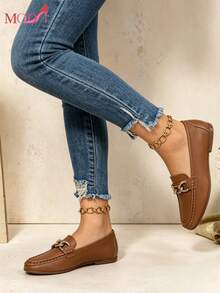 Women Flats - Brown - View 10