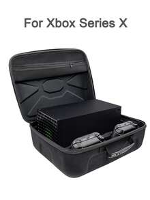 Cross-Border Hot-Selling 1pc Black Hard Shell Storage Box For Xbox Series X Console, XSX Console And Controller, Dust-Proof And Wear-Resistant - View 4