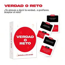 Spanish Couple Conversation Card Game, Deep Dialogue Cards For Couples, Date Night Icebreaker Topic Cards, Valentine's Day Gift, Couple Bonding Game, Suitable For Couple Dates, Anniversaries, Party Interaction, Portable Boxed Design Easy To Start, Say Goodbye To Awkward Conversations And Enhance , Popular Couple Leisure Interactive Card Game, Essential Desktop Game Prop For Romance - Multicolor - View 3