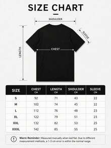 Summer 's 100% pure cotton casual sports loose oversized ITALIA letter printed comfortable round neck short sved T-shirt - Negro - Ver 5