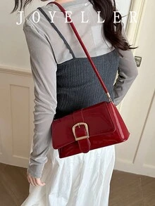 A Fashionable And High-Quality Daily Use Crossbody Bag, Multi-Functional And Practical. 2026 New Fashion Women's Bag. - Red - View 3
