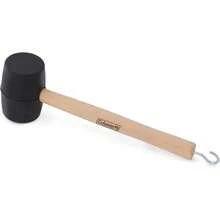 Coleman Rubber Mallet With Tent Peg Remover Hook, Double-Sided Mallet Head Made Of High-Impact Rubber, Great For Camping, Tailgating, Carpentry, Variant 1 - 均碼 - 查看 1