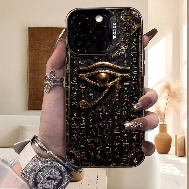 Phone Case: Case With The Eye Of Horus From Ancient Egypt, Compatible With 17, 17 Air, 17 Pro, 17 Pro Max, X, XS, XR, XS Max, 11, 12, 13, 14 Pro, 15, 16 Pro Max. This Case Makes The Perfect Gift. - 彩色 - 查看 4