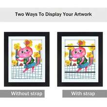 A4 Art Display Frame Frames Photo Picture Crafts Drawing Storage Xmas Gifts - A - View 10