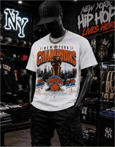 2026 New York Basketball Champions T-Shirt
