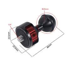 20mm Ball Head To 1/4" Screw Magic Arm Bracket Replacement Part, Suitable For Magic Arm And DSLR Camera Cage - View 4