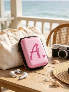 Tas Penyimpanan Digital Mini Portabel Motif Hati Merah Mawar Huruf A-Z, Tas Digital Tahan Air dan Anti Jatuh Motif Hati, Kantong Organizer Ritsleting Tahan Guncangan, Tas Perjalanan Portabel untuk Earphone, Kabel Pengisi Daya, USB Drive, dan Aksesori Digital Kecil, Ringan, Kotak Penyimpanan Ritsleting, Tas Penyimpanan Kabel Data Gaya Dompet, Tas Digital, Tas Produk Elektronik, Sempurna untuk Penggunaan Sehari-hari, Perjalanan, Kerja dan Belajar, Tas Penyimpanan Aksesori yang Dipersonalisasi, Hadiah untuk Teman, Keluarga dan Kolega. - MultiWarna - View 11