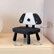 1pc Cute Desktop Phone Stand, Slouchy Bracket, Creative Puppy Chick Rabbit Ornament, Chair Stand, Horizontal & Vertical Dual-Use Portable Phone Holder, Tablet Stand - Multicolor - View 11