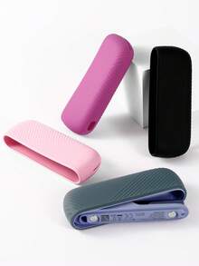 BLBLBL 1pc Brand New Dual-Diagonal Pattern Silicone Protective Case Designed For IQOS ILUMA & ILUMA I, Anti-Slip And Anti-Drop Protective Cover, Suitable For Daily IQOS ILUMA I Protective Case Decorative Accessory - Single Silicone Sleeve - View 12