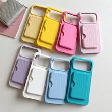 Summer Colorful Magnetic Phone Card Holder, Reusable Back Card Pouch, Holds 3-4 Cards - Multicolor - View 3