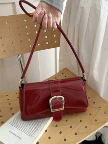 A Fashionable And High-Quality Daily Use Crossbody Bag, Multi-Functional And Practical. 2026 New Fashion Women's Bag. - Red - View 6