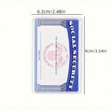 5pcs Frosted Transparent PVC Card Sleeves - Waterproof, Anti-Magnetic Protector For Credit Cards, Memberships & More Applicable To All Cards, Business Card Holder - Multicolor - View 7