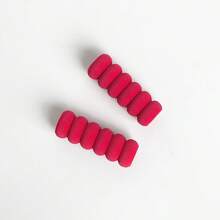 1 Paio di Forbici per Cuticole, Pennello per Pittura, Spazzola per Unghie, Copertura Protettiva Antiscivolo, Copertura per Manico Forbici per Cuticole Assorbente del Sudore Antiscivolo, Copertura Spugna per Pennello, Copertura Antiscivolo, Strumento Ausiliario per arte di unghie - Multicolore - Visualizzare 13