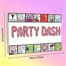 Adult Drinking Game Set - Perfect For Parties & Holiday Season Eve Gatherings, Interactive Fun Board Games - 1 Pcs - View 3