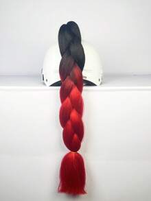 Helmet Decorative Wig Braids With Suction Cup And Double-Sided Adhesive, Motorcycle Helmet Braids, Bicycle Helmet Braids Hair Extensions In Multiple Colors (Helmet Not Included) - Multicolor - View 11