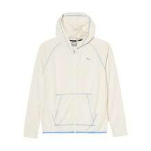 Puma Spring Autumn Versatile Women's Hooded Zip-Up Knit Cardigan Jacket Sports Coat 68305187 - Snow White - View 1