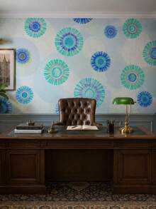 Self-Adhesive PVC Wallpaper, Washable, Decorative Wood Pattern, 5m X 10m Roll, For Home Renovation And Decoration, Living Room, Bedroom, Kitchen, Furniture, Patterned Wall Covering. - F210 - 查看 3