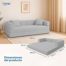 Futons - Silver - View 3