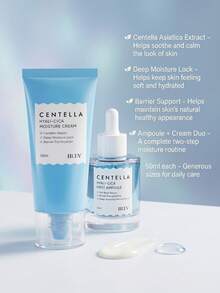 MOOYAM IREV 2件組 Centella HYALI-CICA 保養套組，玻尿酸保濕霜與舒緩安瓶精華組合，深層鎖水、顯著強化肌膚屏障，舒緩乾燥敏感泛紅肌膚，不油膩，適合所有膚質的日常臉部保養套組 - CENTELLA - 查看 7