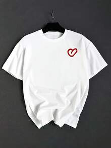 Fashionable Men's T-Shirt - White - View 2
