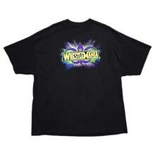 Camiseta WWE Wrestlemania New Orleans 2026 doble cara gráfica para hombre, 3XL, moda y estilo único, verano - Blanco - Ver 1